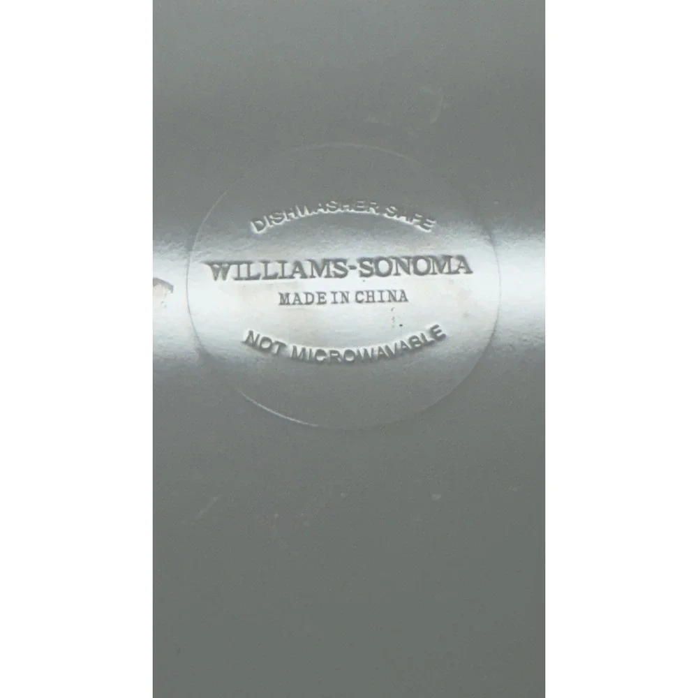William Sonoma Blue Byzantine Melamine Oval Serving Platter Tray 17